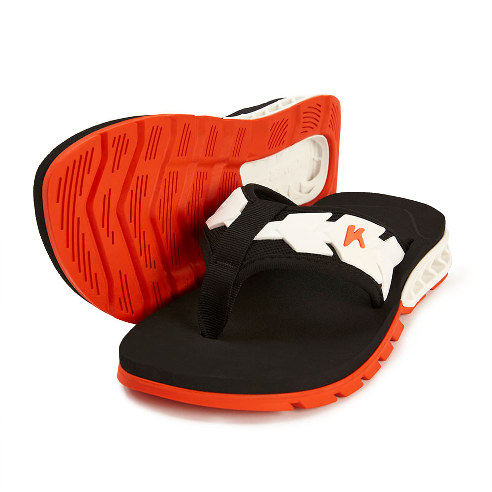 Sandália kenner rakka ultra force laranja - kenner