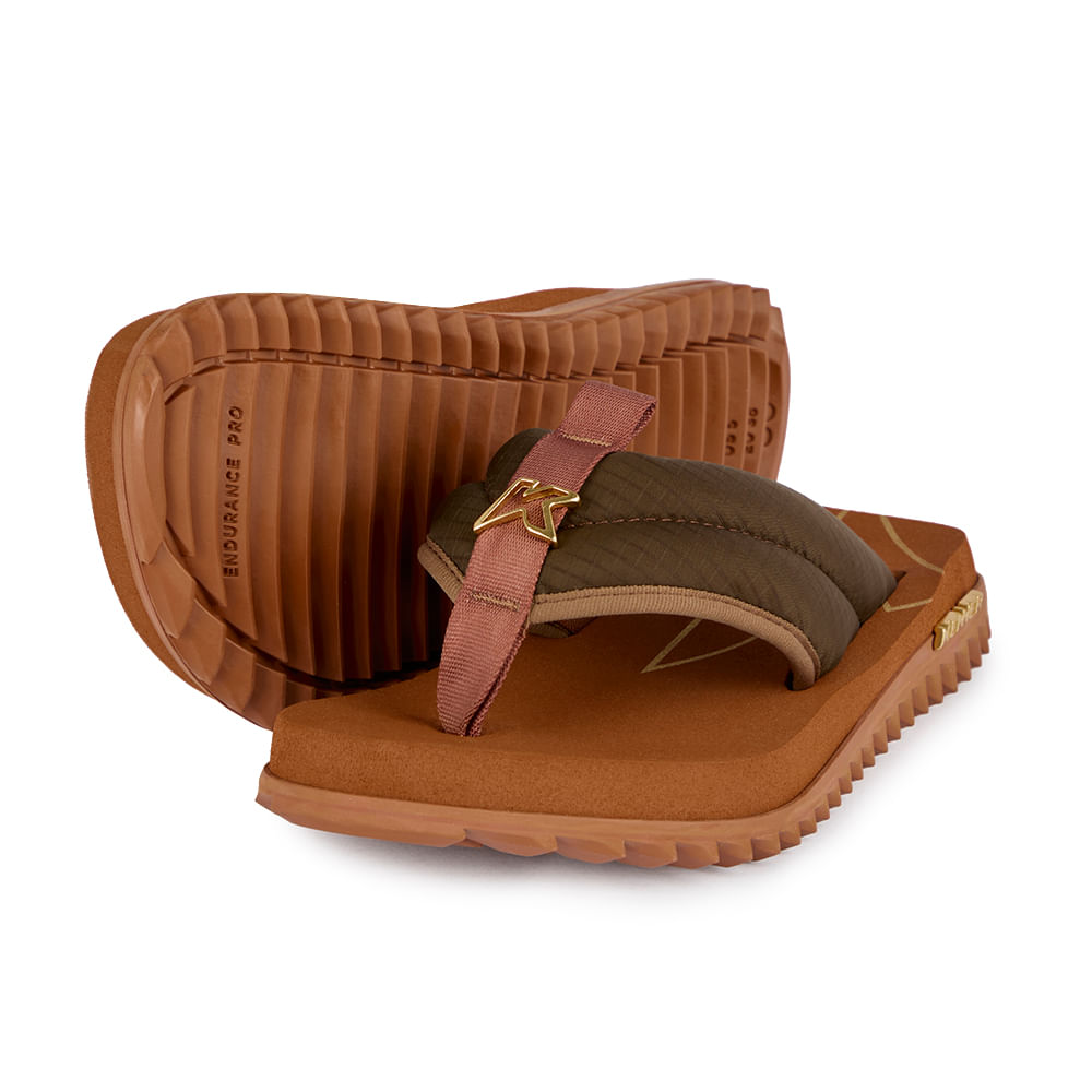 Sandália kenner kivah comfy marrom 35 Sandália kenner kivah comfy marrom 35