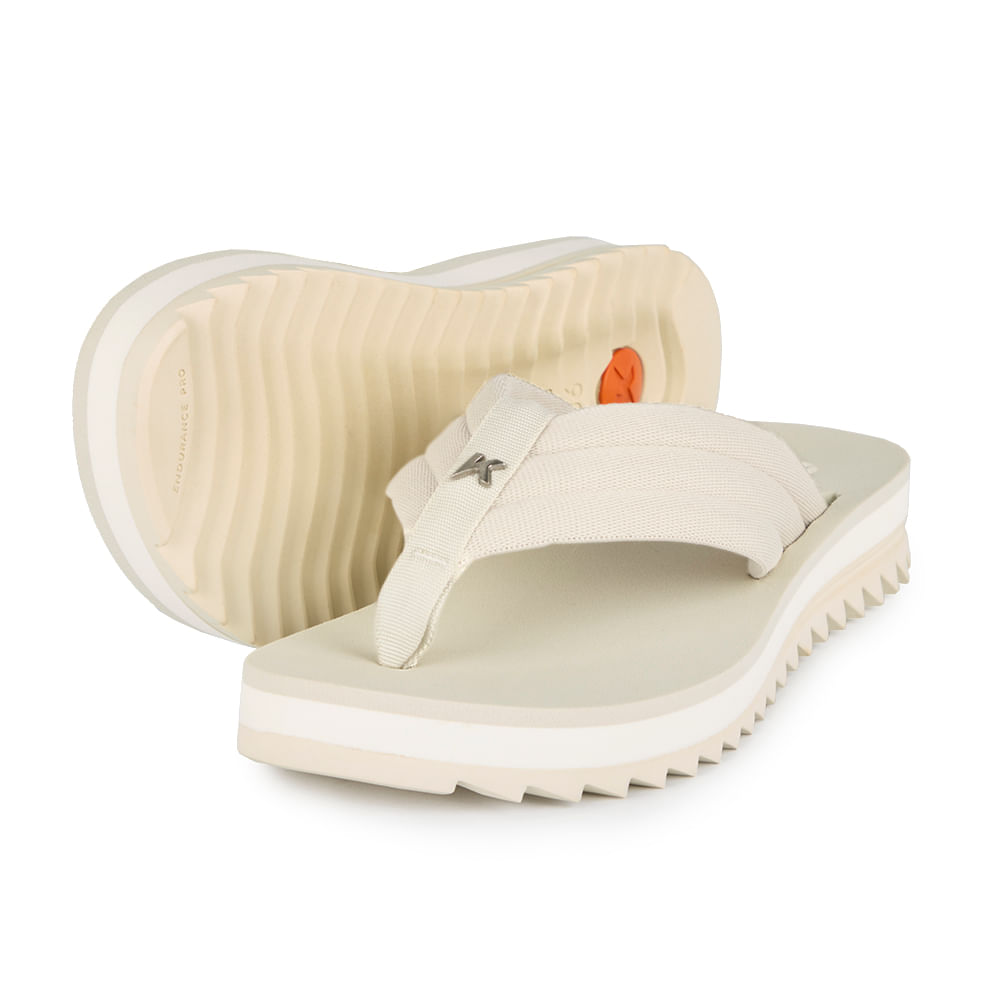 Sandália kenner kyra comfy baunilha 34 Sandália kenner kyra comfy baunilha 34