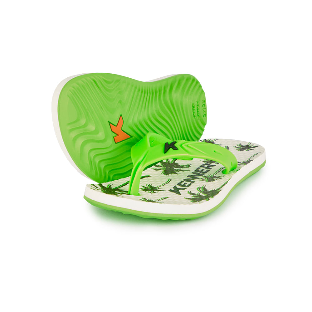 Sandália kenner summer tropical kids verde 27/28 Sandália kenner summer tropical kids verde 27/28