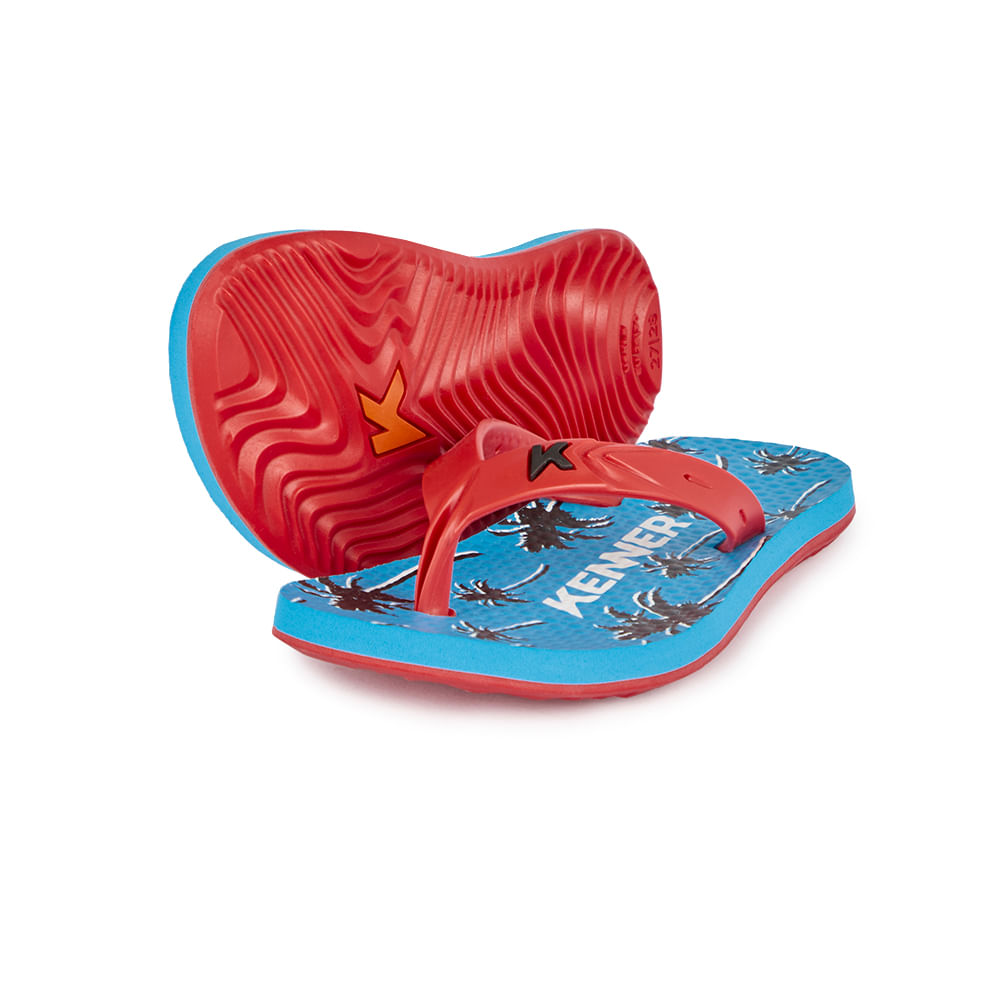 Sandália kenner summer tropical kids azul 27/28 Sandália kenner summer tropical kids azul 27/28